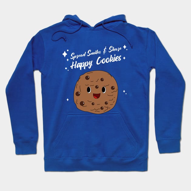 Spread Smiles, Share Happy Cookies! Cookie Day Hoodie by Creative Cartoon